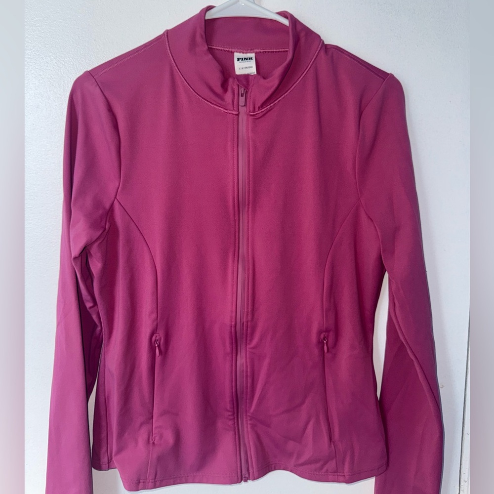 PINK Victoria's Secret Fuchsia Workout Jacket